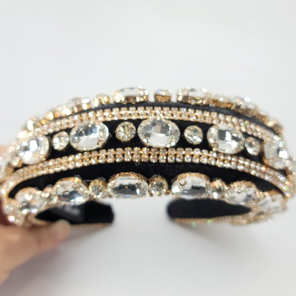 NWT Glam Bling Rhinestone Padded Headband NEWW main image 7